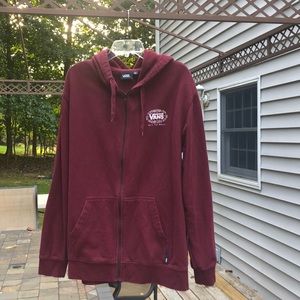 Vans zip up jacket